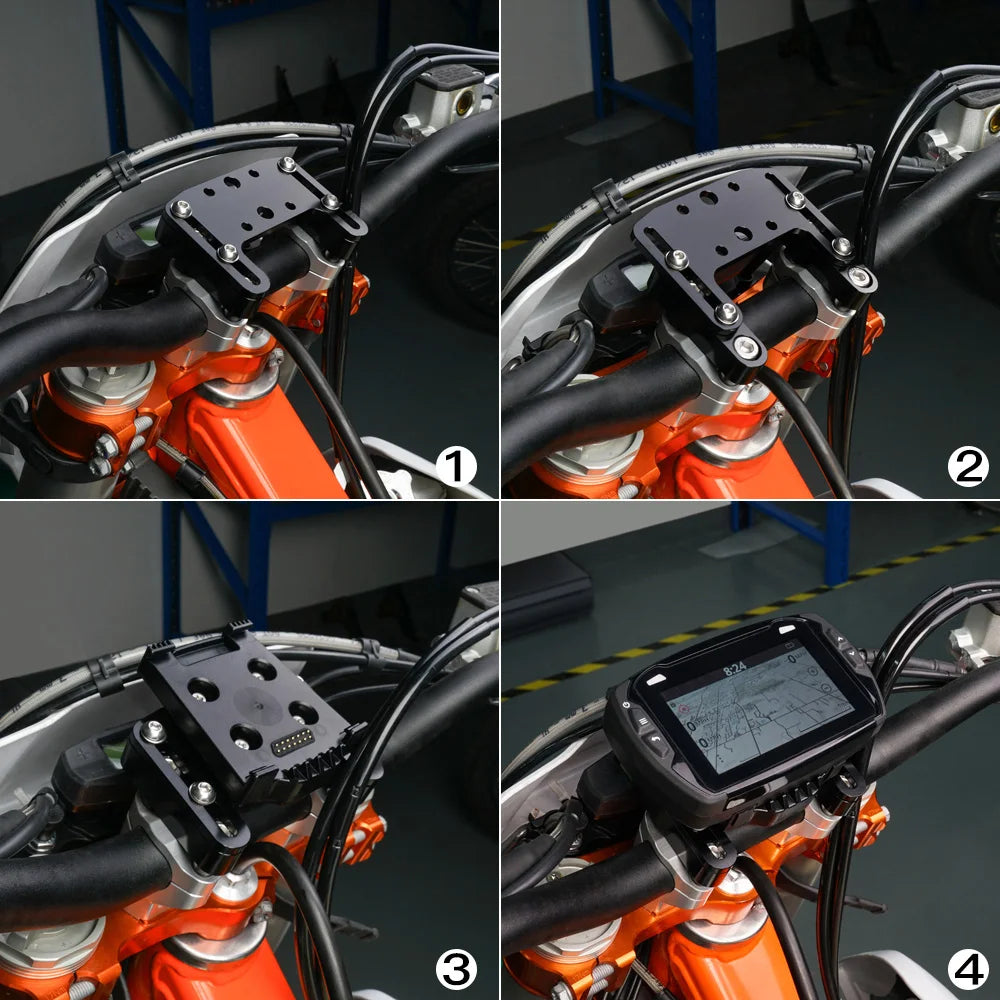 Universal Navigation Bracket Phone GPS Holder For KTM EXC 300 690 Enduro R 690 SMC R 790 Adventure Husqvarna TE 300 Beta RR 300