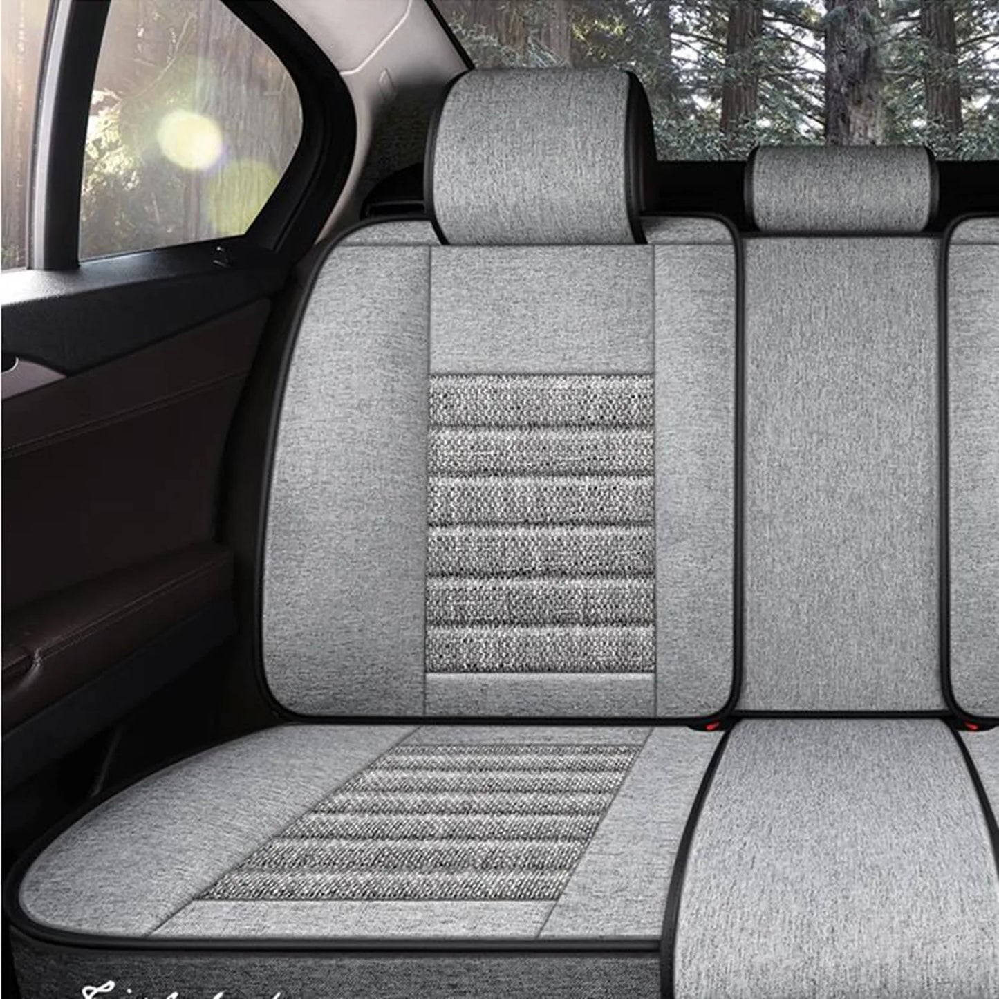 Car Front&Rear Seat full surround Cover Car Styling Universal for Five-Seat Cars with pillow for All Four Seasons