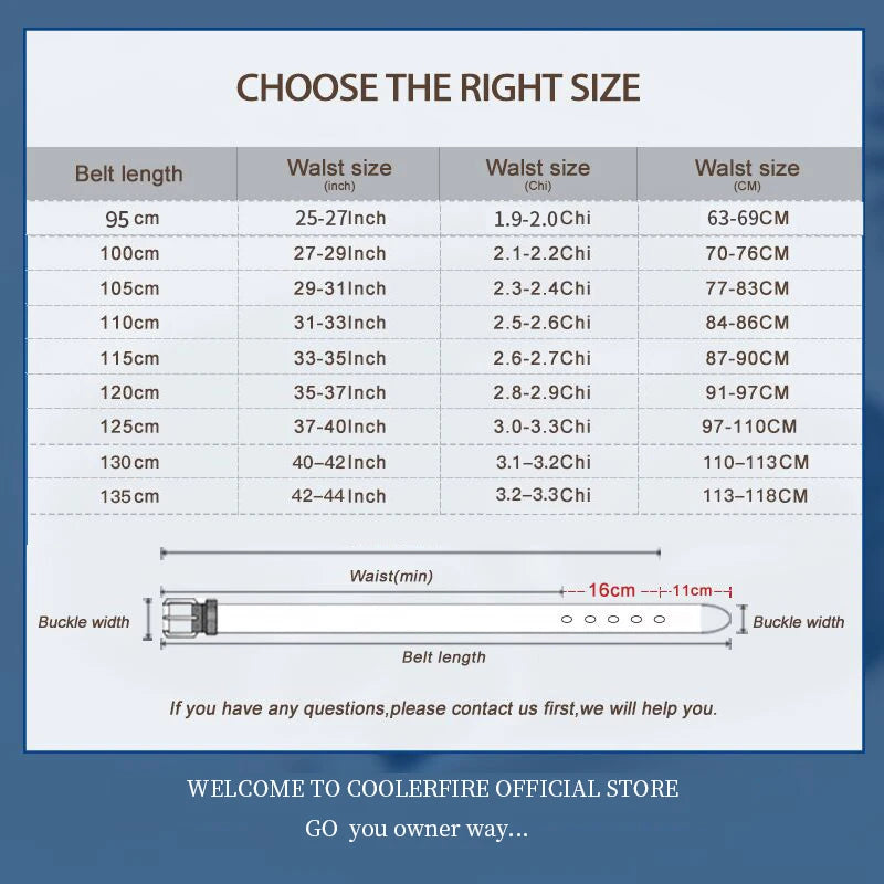 New Men Genuine Leather Belts Cowboy Wide High Quality Buckle Belts for Men Brand Luxury Leisure Vintage Jeans Strap HQ225