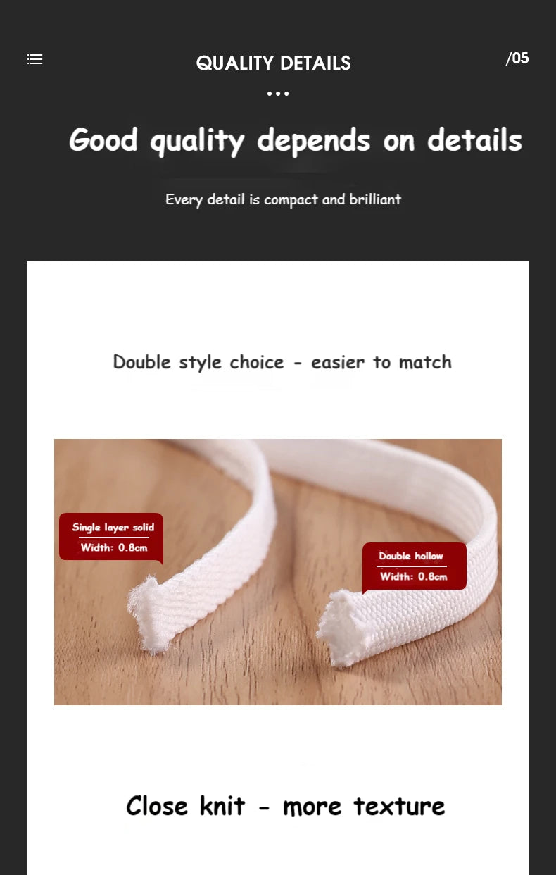 White Black Flat Shoelaces for Sneakers laces Shoe Strings Classic Shoe laces 70/90/100/120/140/160CM High-quality Shoelace