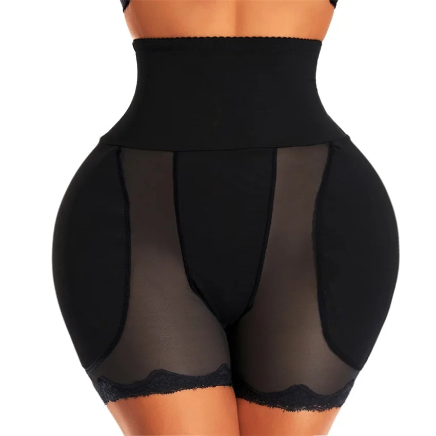 Bodysuit Shapewear Padded Hip Butt Lifter Panties High Waist Trainer Women Tummy Control Body Shaper Hip Enhancer Thigh Slimming