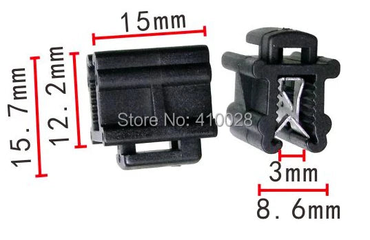 shhworldsea auto clip fastener Door Pillar Trim / Trunk Clip for GM 24405739