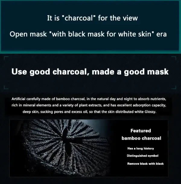 Black Mask Collagen & Charcoal Peel Off Facial Mask