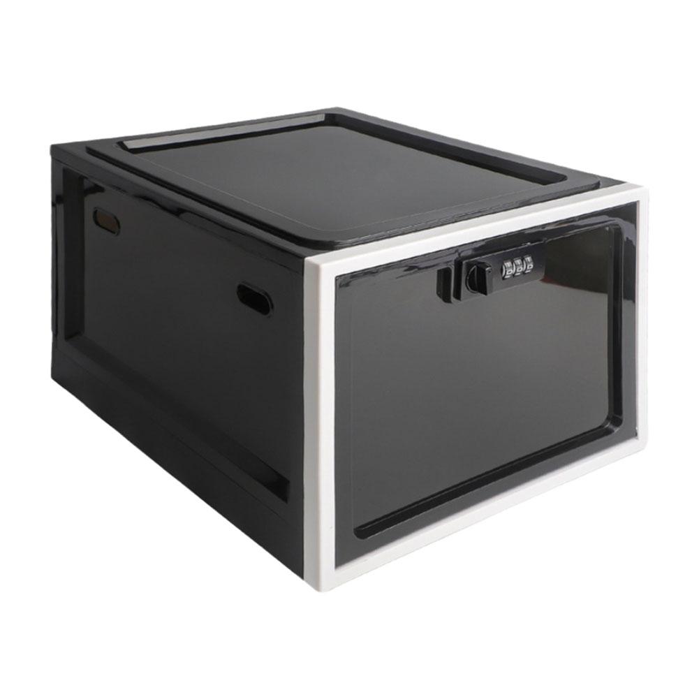 Refrigerator Food Transparent Storage Box With Combination Lock Medicine Box Compact Sanitary Mobile Phone Tablet Password Box