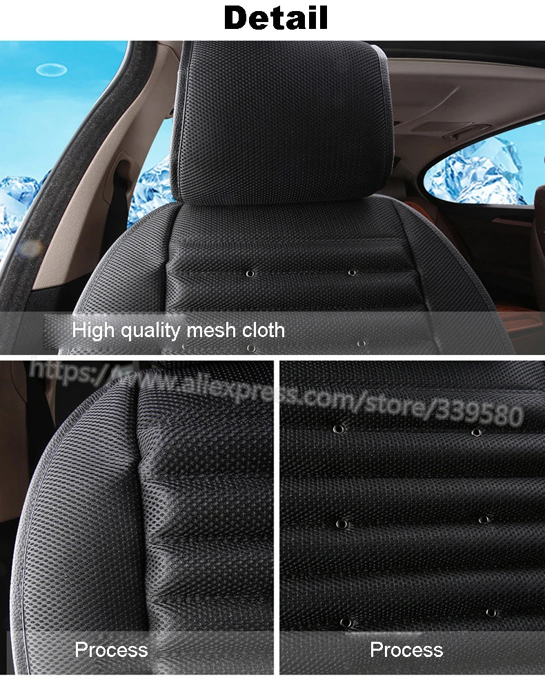 Built-In Eco-Friendly Fan Car Cushion Ventilation Car Seat Cover For Chevrolet Cruze Malibu Sonic Spark Trax Sail Captiva Epica