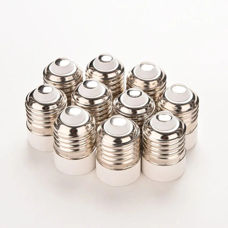 5Pcs/lot E27 to E14 lamp Holder Converter Socket Conversion light Bulb Base type Adapter Lamp Holder Conveters Fireproof