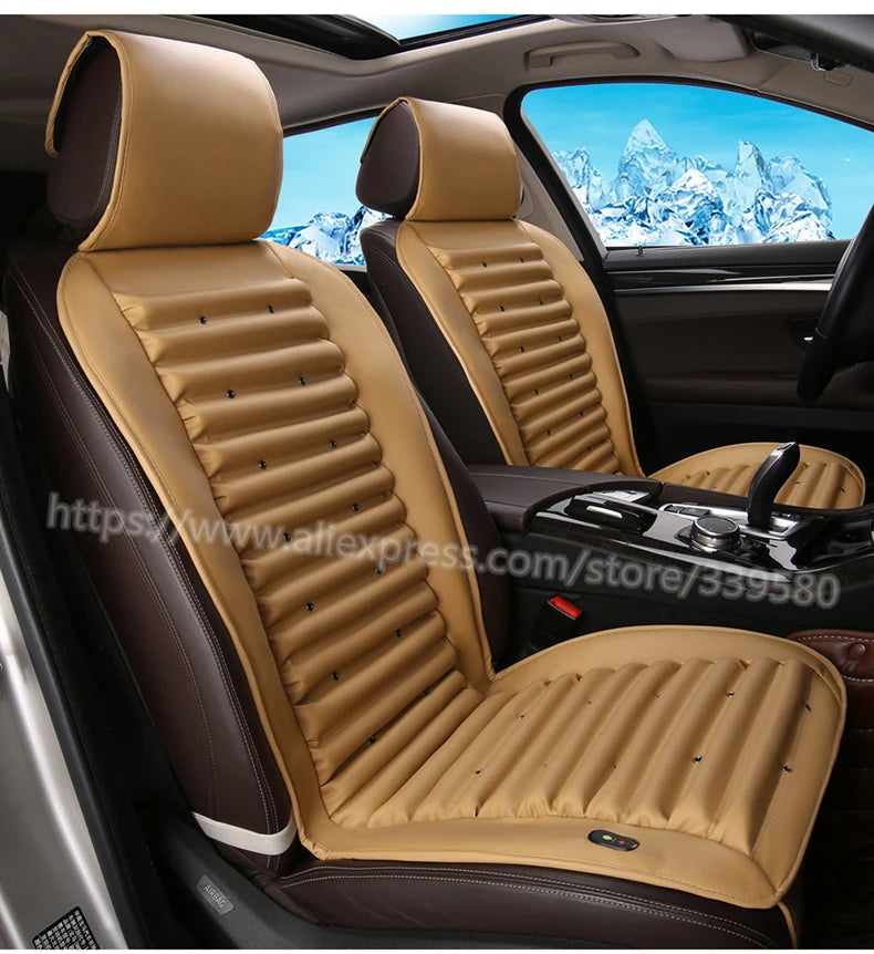 Built-In Eco-Friendly Fan Car Cushion Ventilation Car Seat Cover For Chevrolet Cruze Malibu Sonic Spark Trax Sail Captiva Epica