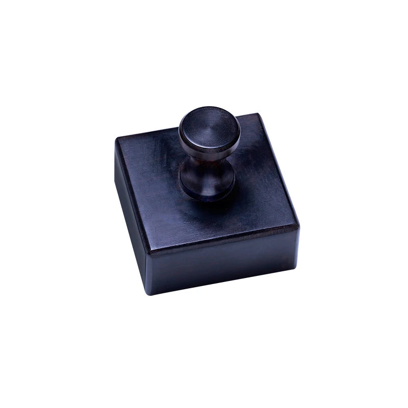 LMDZ Leather Edge Burnisher Black Wood Edge Slicker Leather Craft Tool Leather Polished Grinding Tools