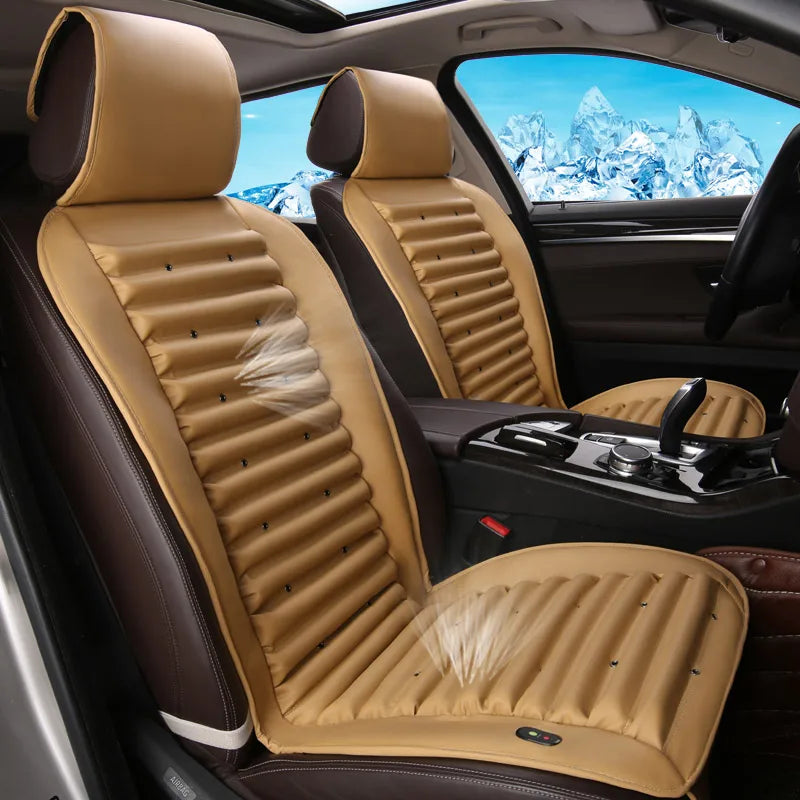 Built-In Eco-Friendly Fan Car Cushion Ventilation Car Seat Cover For Chevrolet Cruze Malibu Sonic Spark Trax Sail Captiva Epica
