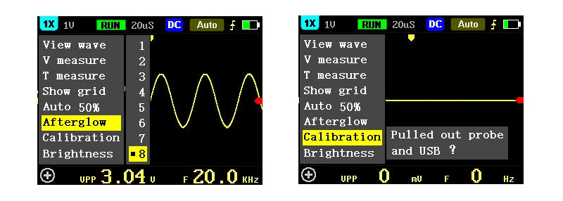 FNIRSI-5012H Handheld Digital Osciloscopio 500MS/s Sampling Rate 100MHz Analog Bandwidth 2.4 Inches Support Waveform Storage