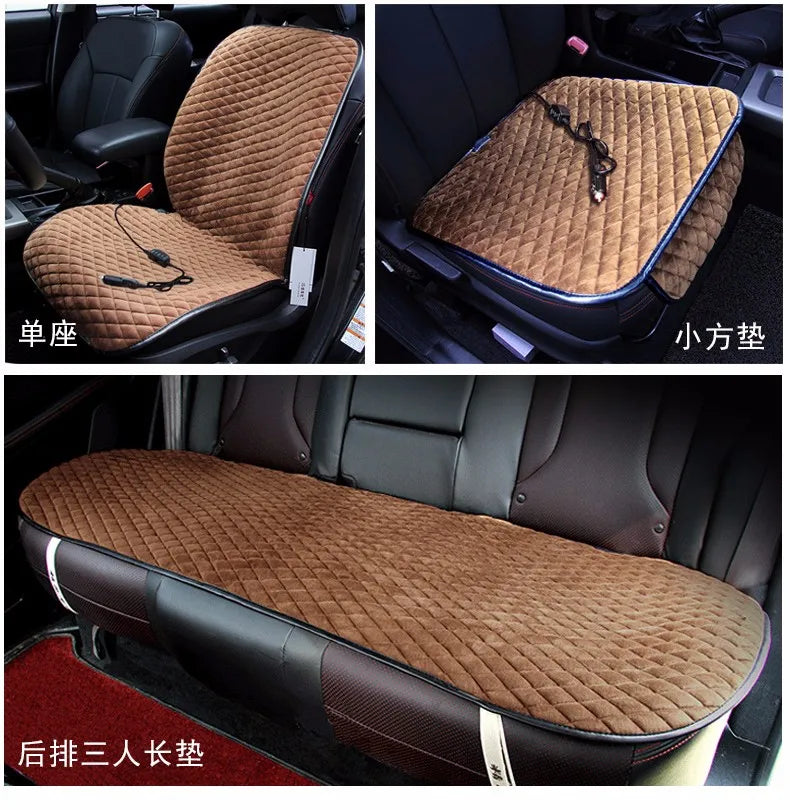 Car Heated Cover Car Electric Heated Seat Cushion Heating For Chevrolet Cruze Malibu Sonic Spark Trax Sail captiva epica