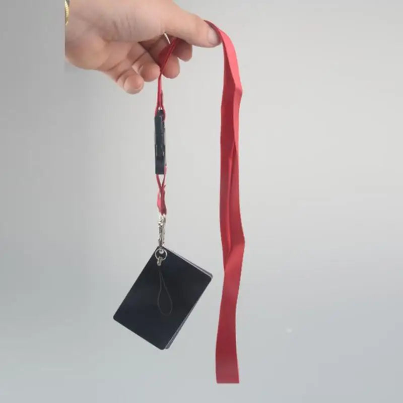 3in1 Pocket-Size Digital White Black Grey Balance Cards Camera Accessory 18% Gray Card with Neck Strap for Digital Photography