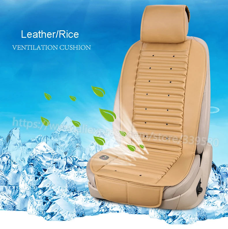 Built-In Eco-Friendly Fan Car Cushion Ventilation Car Seat Cover For Chevrolet Cruze Malibu Sonic Spark Trax Sail Captiva Epica