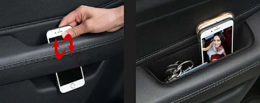 Door Handles Storage Armrest Magic Box Stowing Tidying Interior Accessories For x166 w164 GLS GL 450 350 400 500