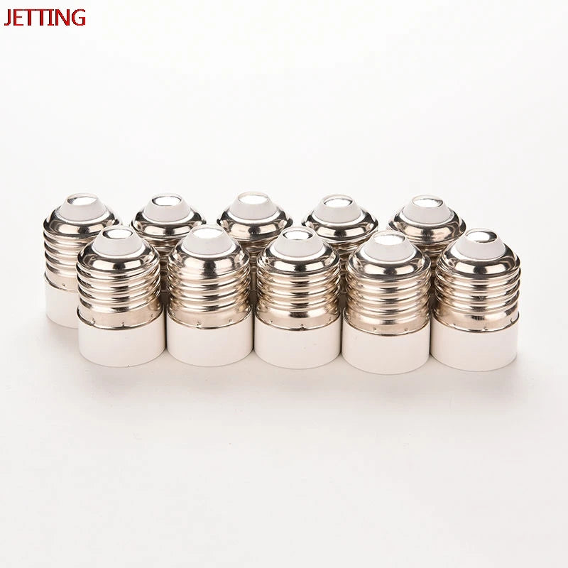 5Pcs/lot E27 to E14 lamp Holder Converter Socket Conversion light Bulb Base type Adapter Lamp Holder Conveters Fireproof