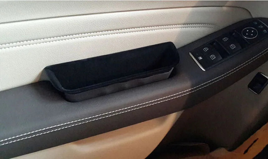 Door Handles Storage Armrest Magic Box Stowing Tidying Interior Accessories For x166 w164 GLS GL 450 350 400 500