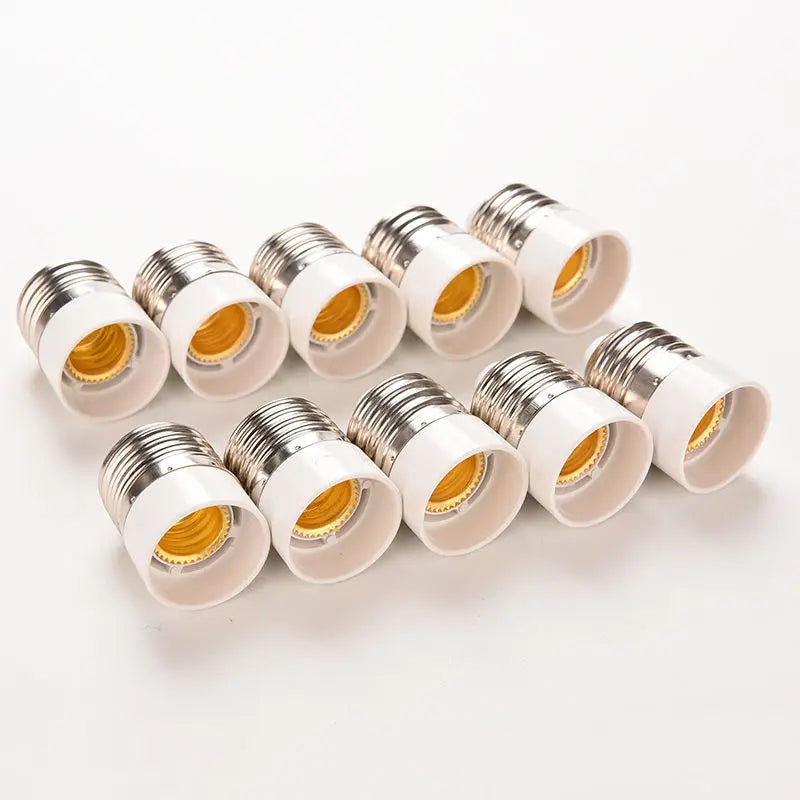 5Pcs/lot E27 to E14 lamp Holder Converter Socket Conversion light Bulb Base type Adapter Lamp Holder Conveters Fireproof