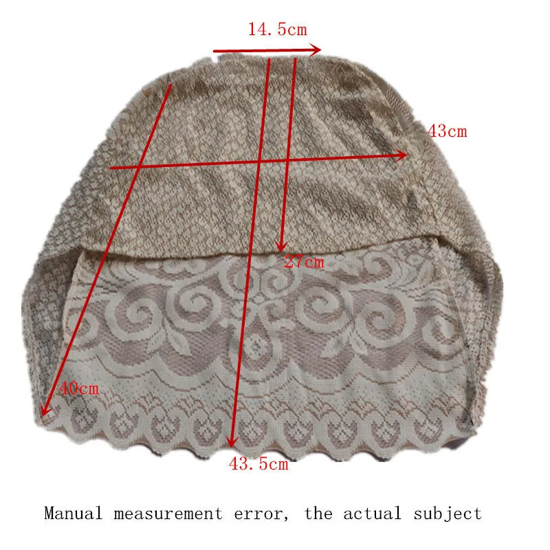 Half Lei mesh seat cover for AudiRS A1A3 A4 A5 A6 A7A8 S3 S5 S6 S7 S8  Lace car seat clothes four seasons car care 8pieces