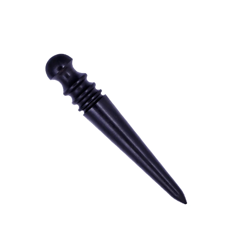 LMDZ Leather Edge Burnisher Black Wood Edge Slicker Leather Craft Tool Leather Polished Grinding Tools