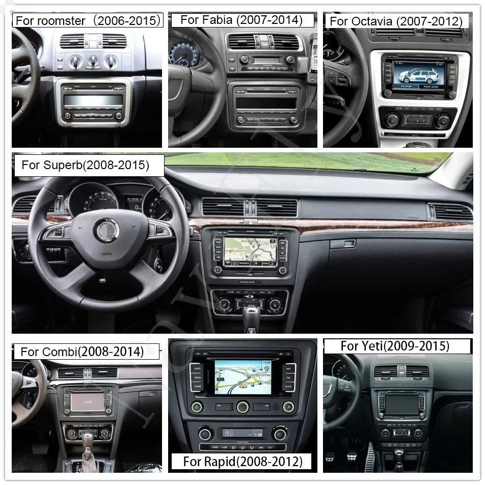 7/8/9" Android13 BT GPS Car Multimedia Radio for Volkswagen VW Golf 5 6 Polo Passat B6 B7 CC Skoda Jetta Tiguan Touran GOLF POLO