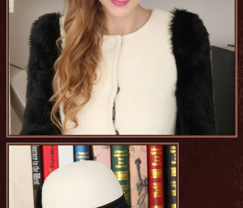FS Wide Brim White Wool Felt Hats Bow Bowler Fedora Hat For Women Femme Tea Party Dress Cloche Ladies Church Fedoras Caps Hat