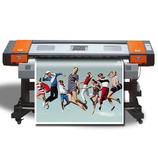 Banner Vinyl Poster Sticker Printing Machine 1.6m Good Cheap Eco Solvent Ink Pinter Large Wide Format Color Printer Inkjet