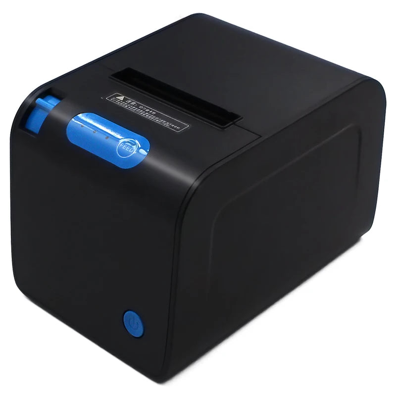 free shipping Auto-Cutter 80mm Thermal Receipt Printer YK-8032 Straight Thermal Print  for cash register USB/RS232/Ethernet