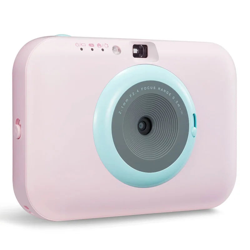 PC389 mobile phone Bluetooth pocket photo printer fun camera no ink household color photo camera