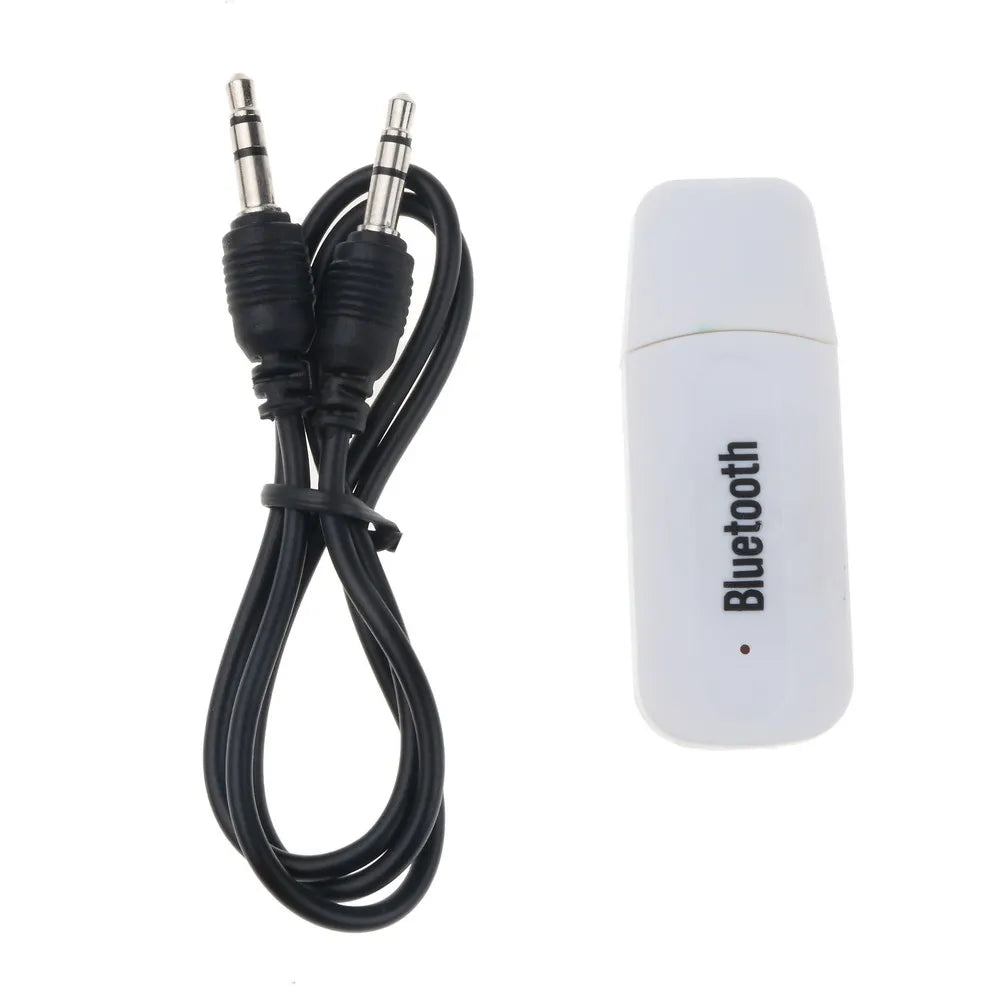 Bluetooth Receiver 5.0 AUX Adapter Dongle Audio Wireless Adapter For Car PC Headphones Mic 3.5MM Jack Receptor with Audio Cable