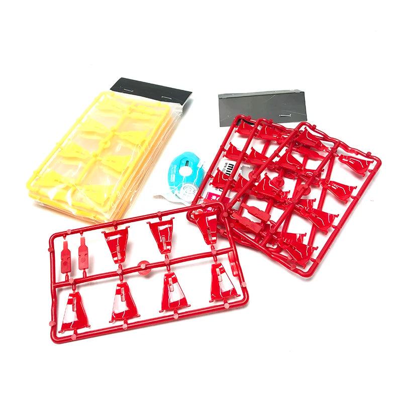 SRXTZM Air Outlet Color Changing Blade Red Yellow 4pcs/Set For Audi A3 S3 Rs3 8V 2013 2014 2015 2016 Car Styling Accessories