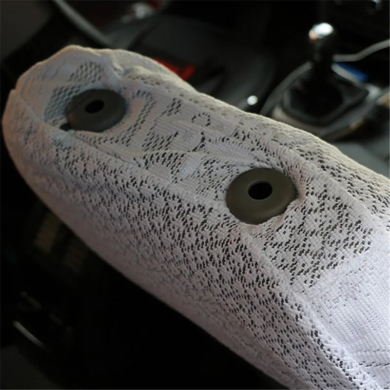 Half Lei mesh seat cover for camry prius yaris for corolla highlander rav4 Lace car seat clothes four seasons car care 8pieces