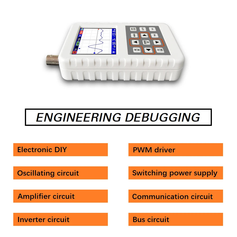 FNIRSI DSO PRO Mini Digital Oscilloscope 5MHz Analog Bandwidth 20MSps Sampling Rate Support Waveform Storage Viewing