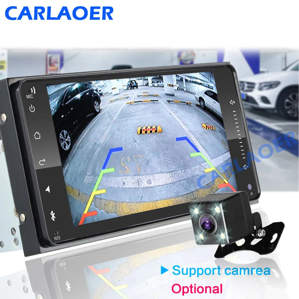 2 din android 10 Universal Car Multimedia Radio Player CarPlay 2Din Stereo For Toyota VIOS CROWN CAMRY HIACE PREVIA COROLLA RAV4