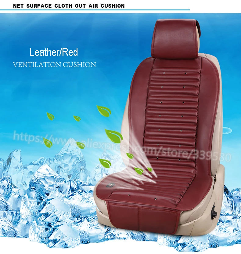 Built-In Eco-Friendly Fan Car Cushion Ventilation Car Seat Cover For Chevrolet Cruze Malibu Sonic Spark Trax Sail Captiva Epica