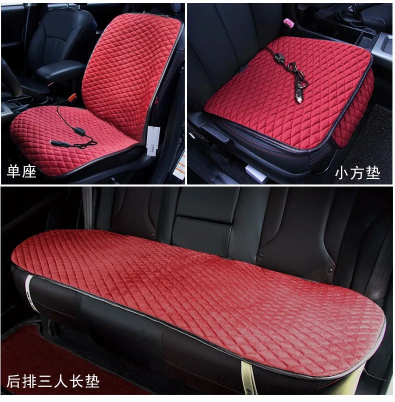 Car Heated Cover Car Electric Heated Seat Cushion Heating For Chevrolet Cruze Malibu Sonic Spark Trax Sail captiva epica