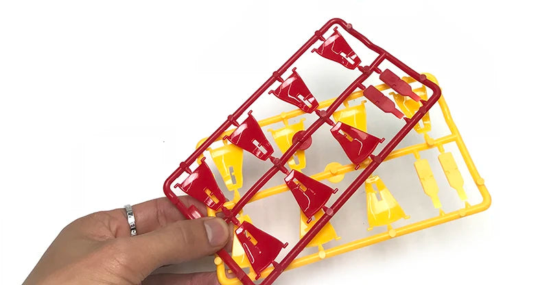 SRXTZM Air Outlet Color Changing Blade Red Yellow 4pcs/Set For Audi A3 S3 Rs3 8V 2013 2014 2015 2016 Car Styling Accessories