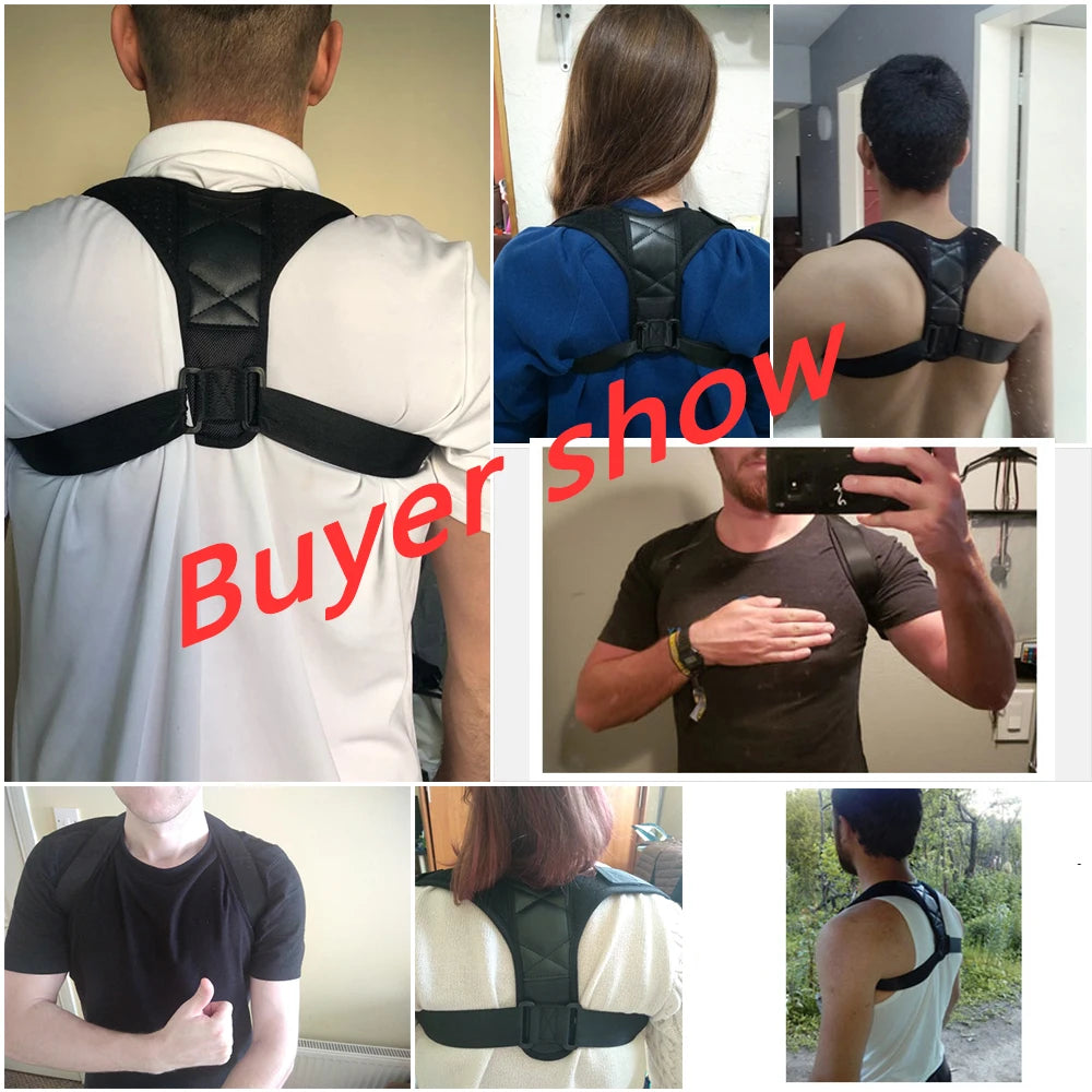 Adjustable Therapy Posture Corrector for Men Shoulder Support Back Brace Posture Correction Back Support Shoulder Belt