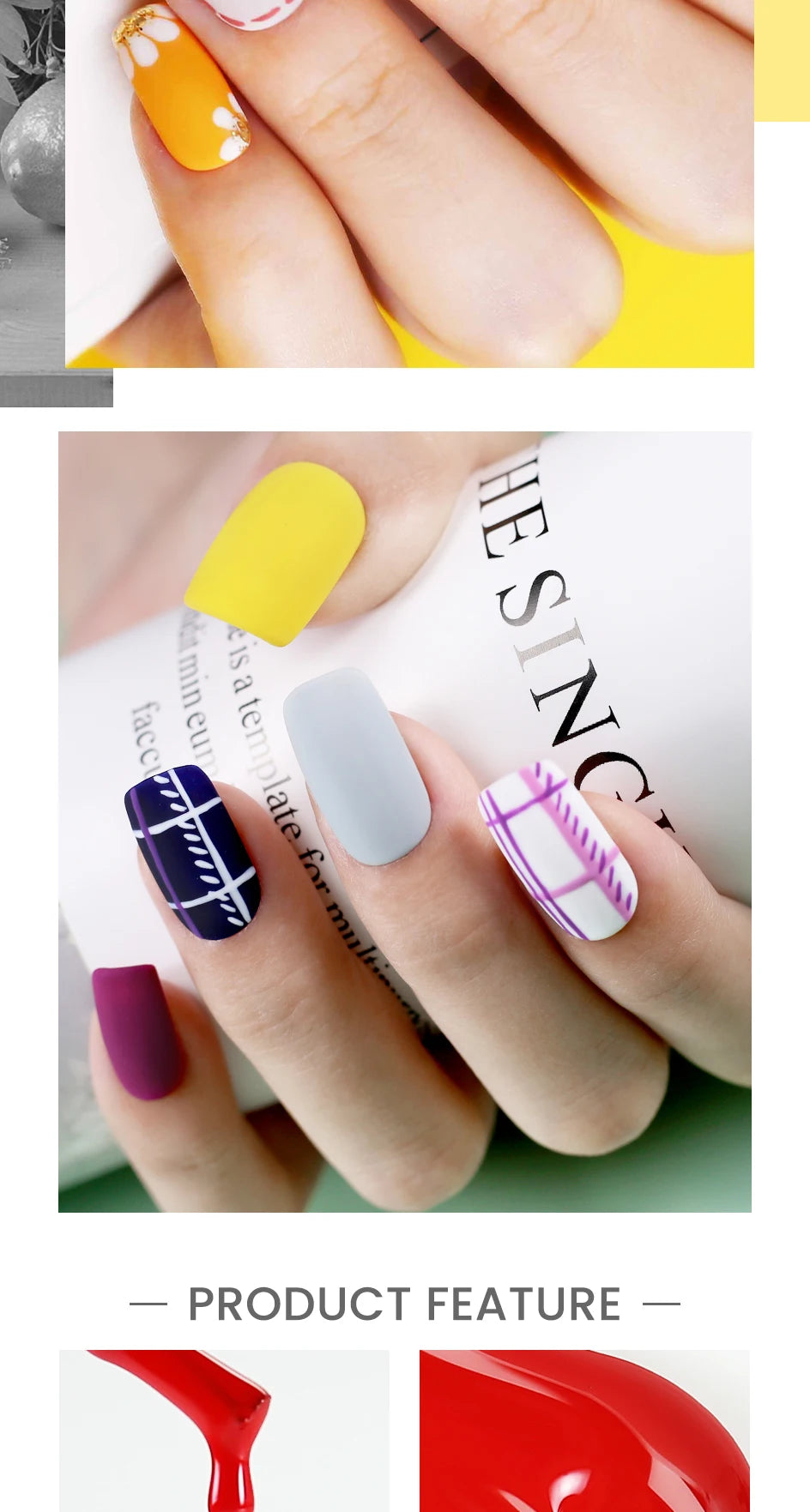 NAILCO 15ml 20/30pcs Gel Nail Polish Set Spring Summer Color UV Gel Nail Art All For Manicure  Gel Paint For DIY Professionals