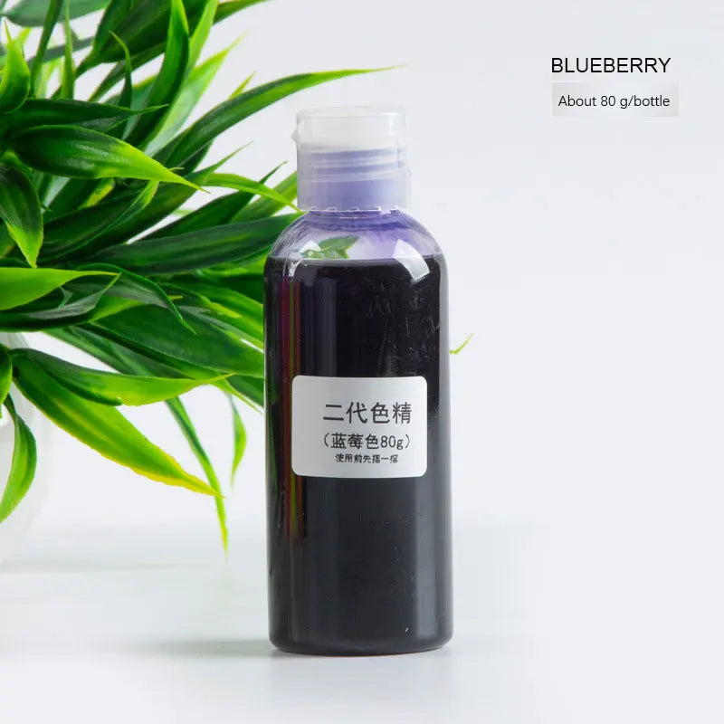 80g Epoxy Resin Pigments Second-generation Highly Concentrated Bright Color Precision Liquid Colorant Dye DIY Jewelry Making