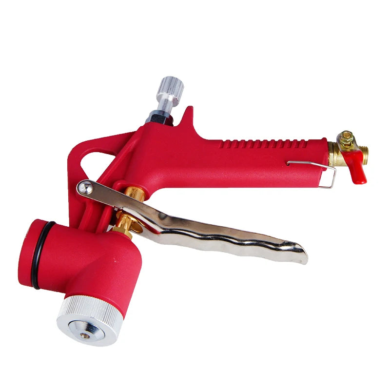 WENXING Air Hopper Spray Gun Paint Texture Tool Drywall Wall Painting Sprayer with 3 Nozzle