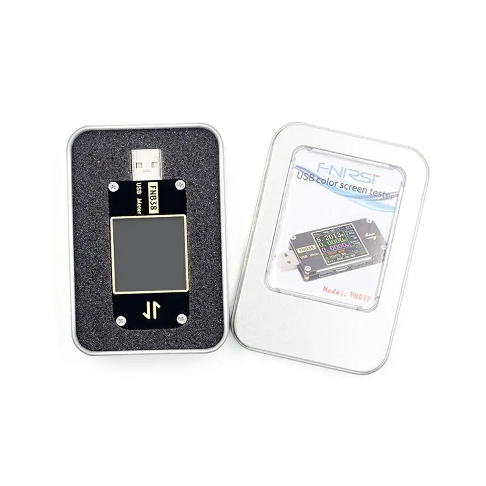 FNB38 Current And Voltage Meter USB Tester QC4+ PD3.0 2.0 PPS Fast Charging Protocol Capacity Test