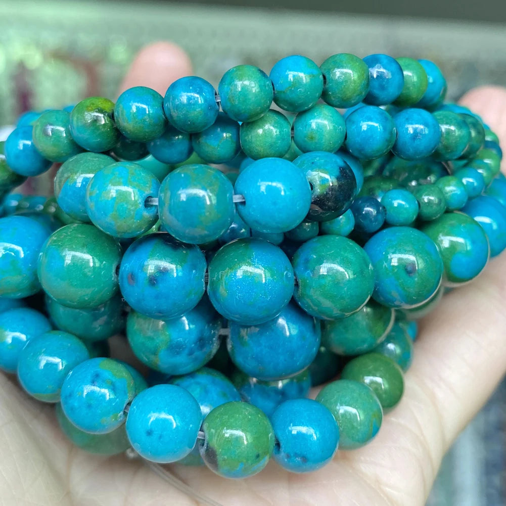 Natural Stone Beads 4 6 8 10mm Tiger Eye Lava Amazonite Turquoises Agates Jaspers Beads For Jewelry Making DIY Bracelet Necklace
