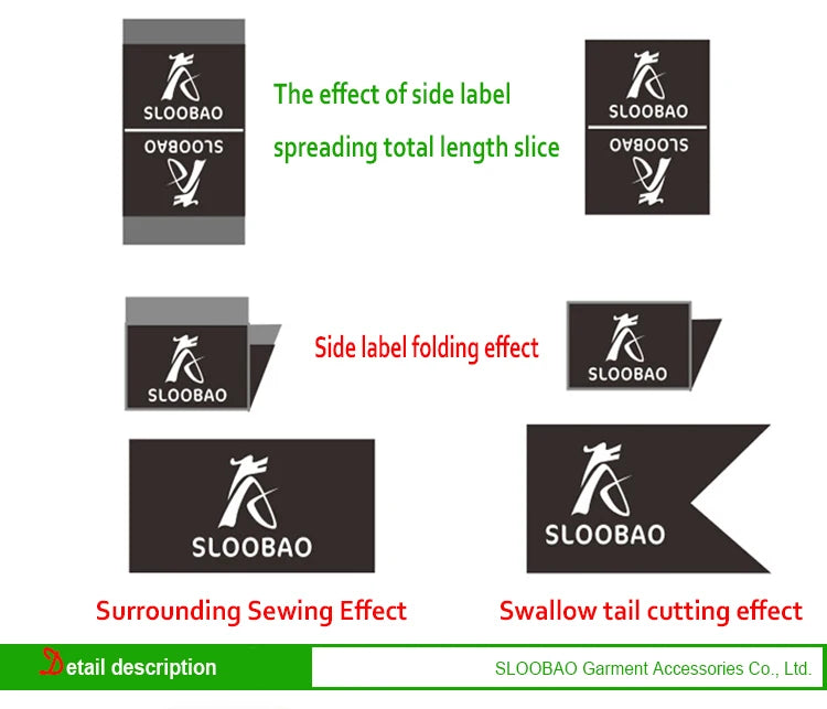 width 2.5cm Customized White satin ribbon, synthetic Ribbon washing labels t shirt fabric printed tags care print label