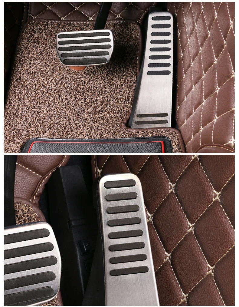 Car Accelerator Brake Pedal Footrest Pedal Plate Cover For Volvo XC60 XC90 S90 v90 s60 v60 xc40 Accessories 2022-25