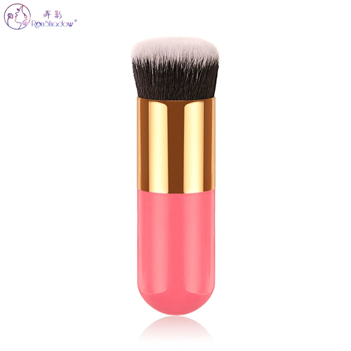 Ronshadow Single Portable Foundation Powder Cosmetic Makeup Brush Beauty Pudgy Make Up