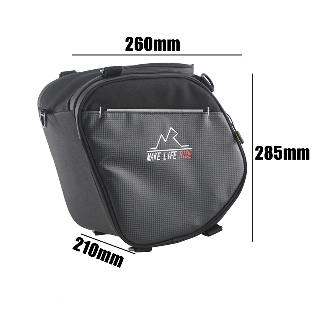 For Honda PCX 160 150 XADV750 For bmw C400GT For YAMAHA tmax530 NMAX155 Motorcycle Scooter Pedal Bag Toolbag Luggage Saddlebag