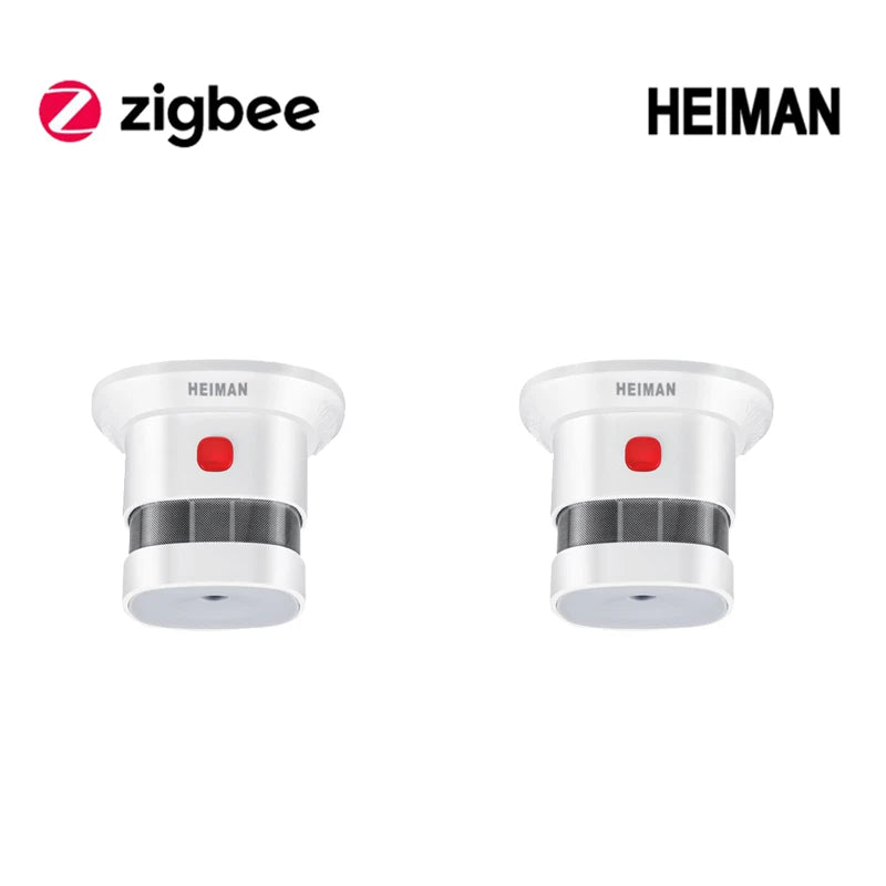HEIMAN Zigbee Smoke Detector Smart Home system 2.4GHz High sensitivity Safety Prevention  Sensor