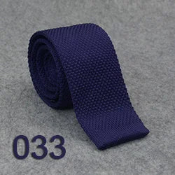Knitted Ties For Men Slim Fashion Neckties Plain Black Red Knit Tie Men Women Wedding Daily Casual Neck Knitted Cravatas HUISHI