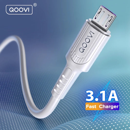 3A Micro USB Cable Fast Charging USB C Charger Type C Mobile Phone Android Data Cord For iPhone Samsung S10 Xiaomi Redmi HUAWEI