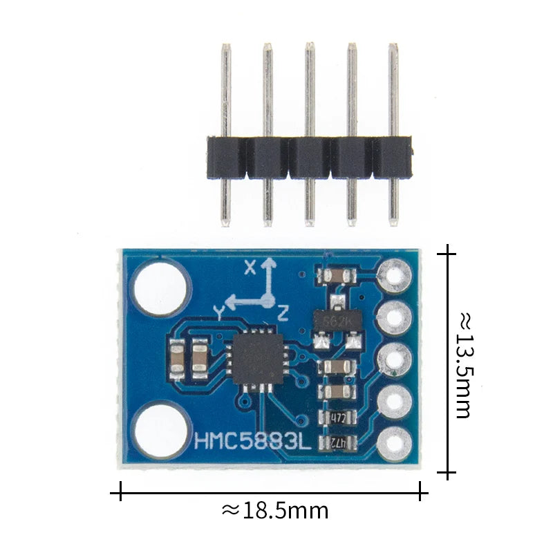 GY-273 3V-5V HMC5883L Triple Axis Compass Magnetometer Sensor Module Three Axis Magnetic Field Module